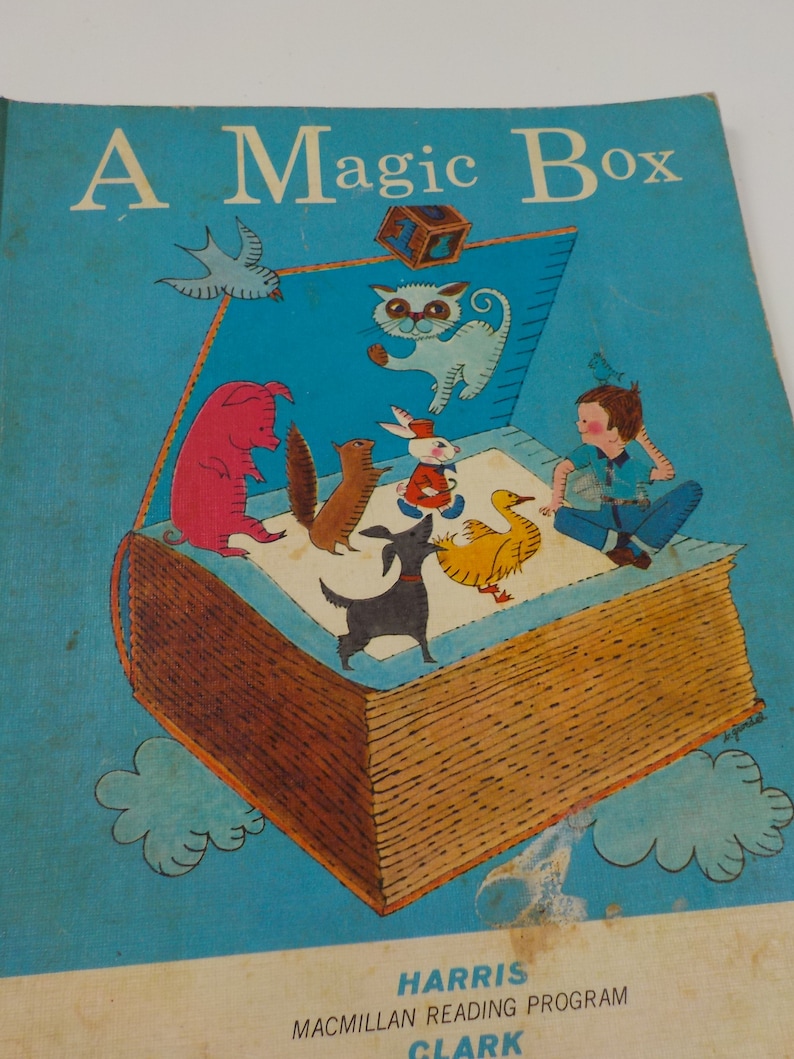 Vintage 1965 Childrens Early Reader Book Titled A Magic Box by Etsy