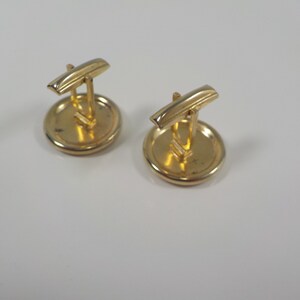 Vintage Pair of Gold Tone Indian Head Penny Cufflinks One is a 1904 and ...