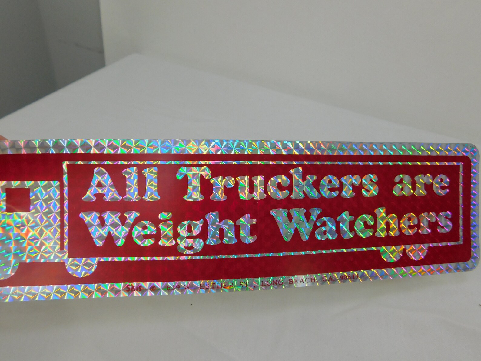 Vintage 1970's 80's Prism Bumper Sticker That Reads | Etsy