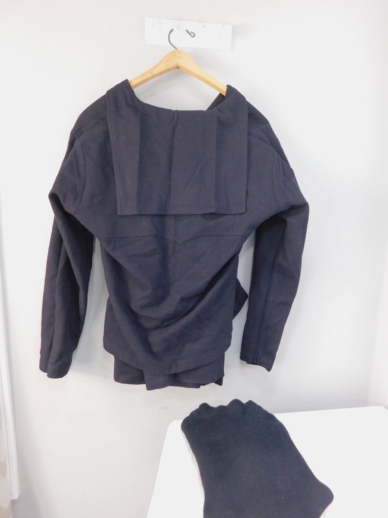 Vintage WW2 U.S. Navy Blue Crackerjack Wool Uniform Jumper and | Etsy
