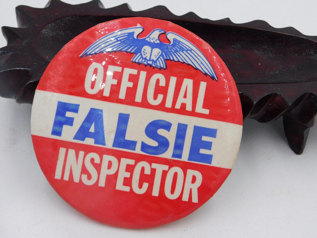 Vintage Risque Funny Pin Pinback That Reads Official - Etsy