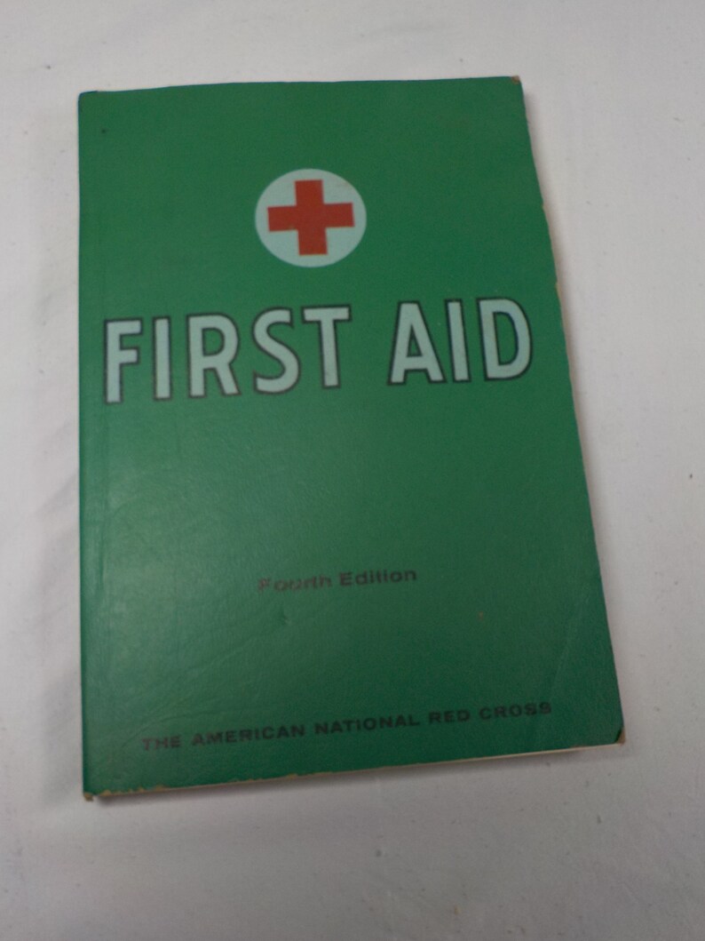 First Aid the American National Red Cross Fourth Edition Book Etsy