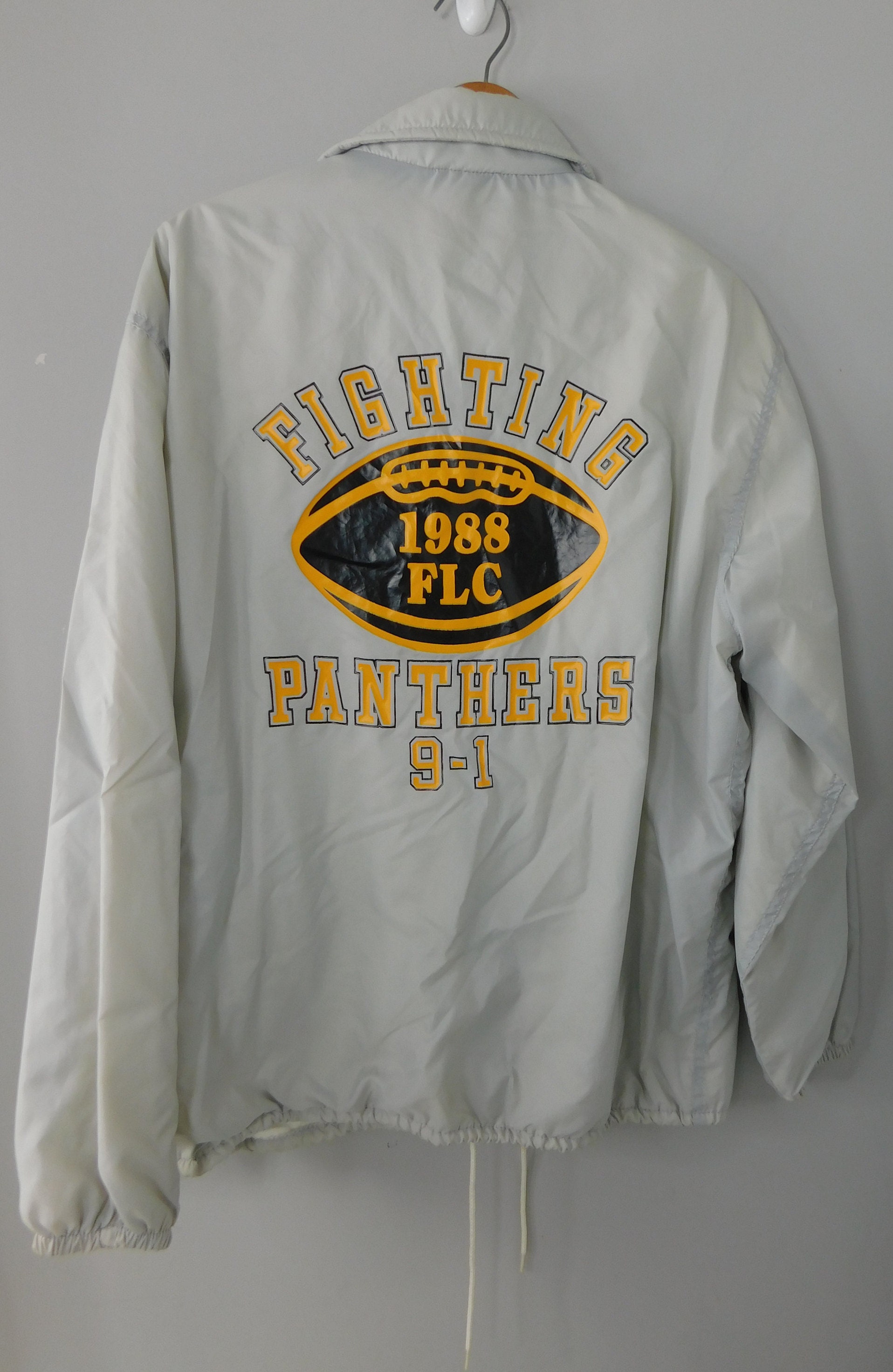 1988 Vintage School Football Jacket Fighting Panthers FLC 9-1 - Etsy