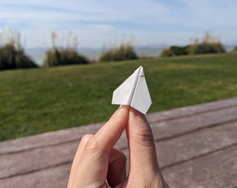 50 tiny paper planes, origami planes, paper airplanes, wedding decor, birthday decor, pilot wedding decor