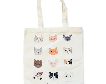 Cat Person Tote Bag