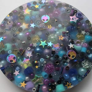 Galaxy Pick Pad Fidget Toy | Space Sensory Picking Pad | Anxiety Relief ADHD Gift Skin Picking Aid