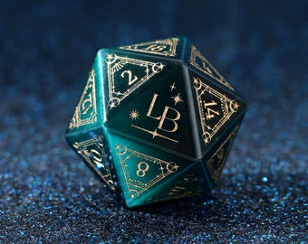 Juego de dados de boda personalizado, D6 personalizado, dados de piedra