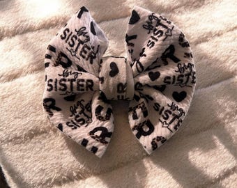 Big/Little Sister Bow