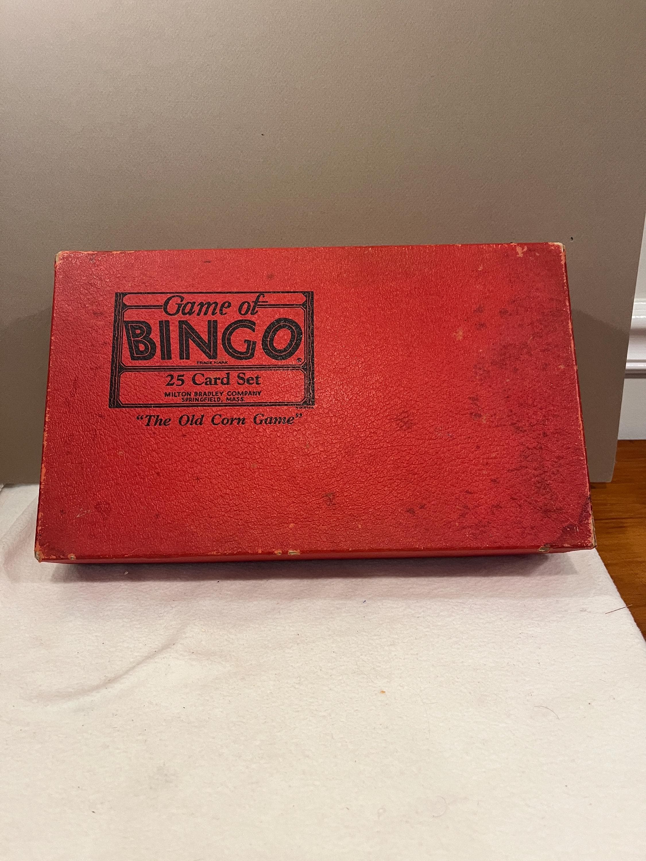 Antique Bingo Game - Etsy