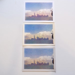 Risograph Print, Skyline