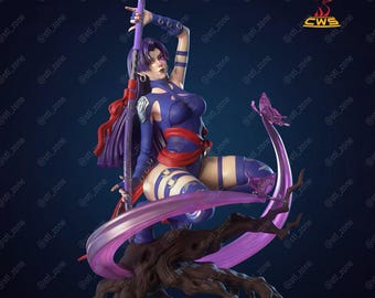 サイロック ダイナミックポーズ スタチュー – 手描き3Dプリント樹脂フィギュア | コミックスタイル コレクターズアイテム