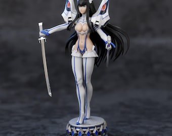 鬼龍院皐月 スタチュー – 手描き3Dプリント樹脂フィギュア | キルラキル コレクタブル