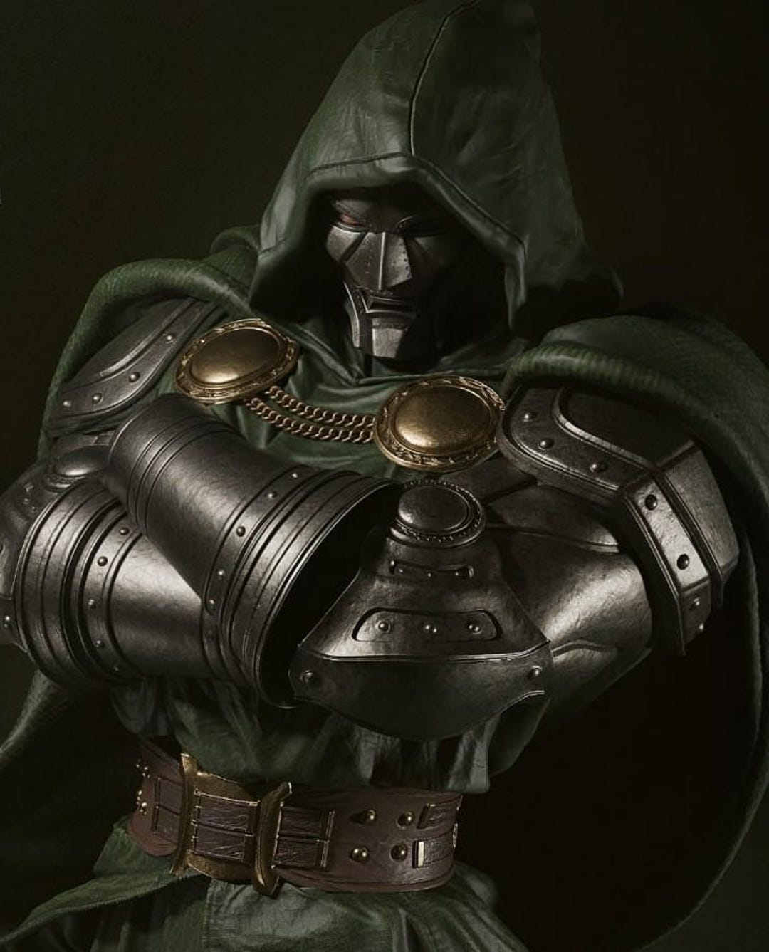 Dr Doom Marvel Avengers Doomsday Masked Dark Ruler Statue – Hand ...