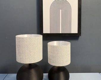 Mini Table Lamp — 3D Printed Globe Base + Shade
