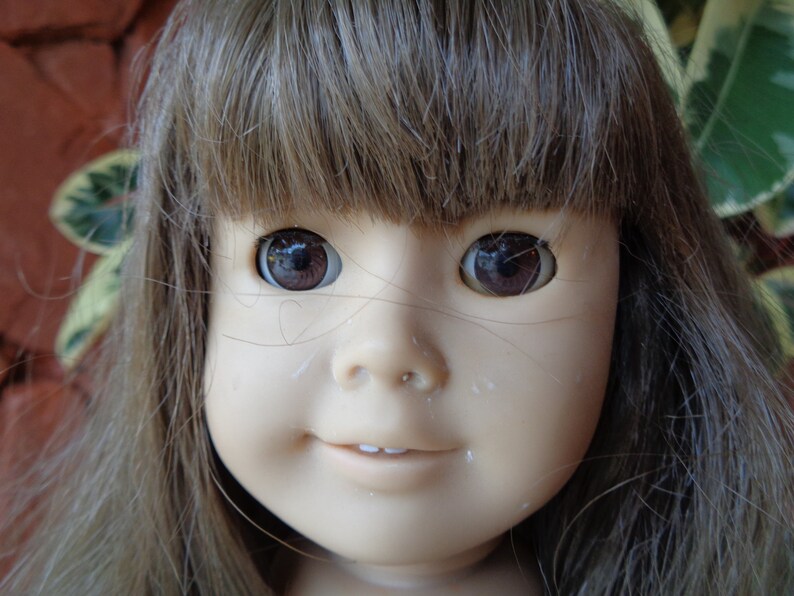 american girl doll head