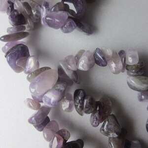 Amethyst Natural Chip Beads 8-14mm Chunky Nugget 24 Beads image 2