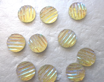50 Perles Strass Cabochon étoile Bleu 14 Mm - Dos Argenté - Pour Créations DIY