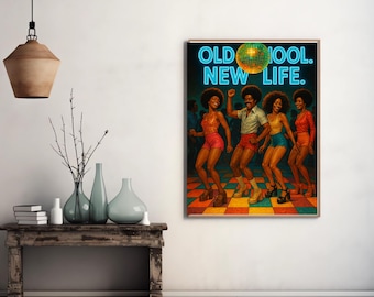 Vintage 70s Soul Train Performance Wall Art – Passionate Lead