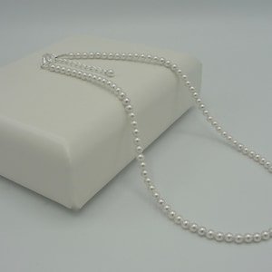 Pearl Choker Necklace, Small Pearl Choker,  Pearl Wedding Choker, Swarovski Pearl Choker