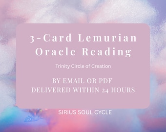 Lettura dell'Oracolo Lemuriano / Stesa del Cerchio della Trinità della Creazione