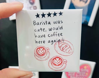 Coffee Magnet | 5 Stars | Barista