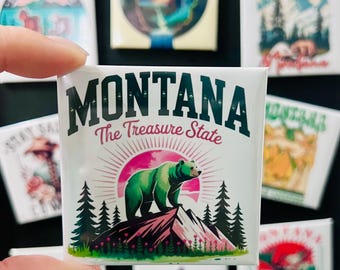 Montana Magnet | Montana The Treasure State