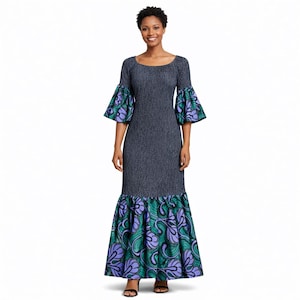white christmas dresses Ashley Lauren 11727 Evening Dress Dark-Teal Fuchsia / 10 main image 0
