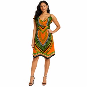 Black Knee Length Dress Spaghetti Strap