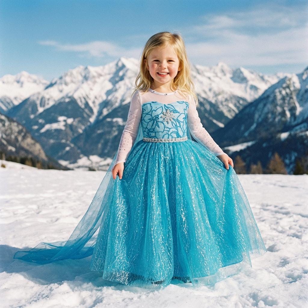 open lace back dress Antique Princess Gown main image 0