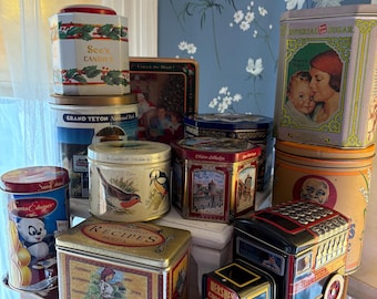 Collectible Tins Galore ~ Vintage and Newer ~ Choice