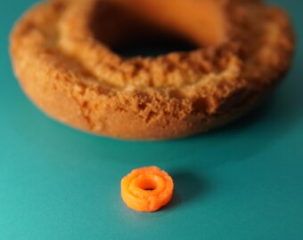 Leuchtende Donut-Perlen im altmodischen Stil, 6-teiliges Set
