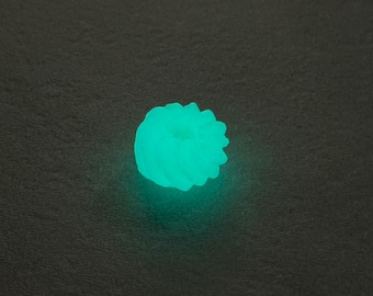 GITD French cruller Bead echt Farbe