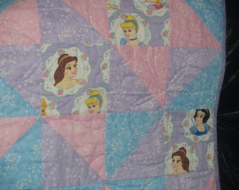 Princess Baby Quilt/Toddler Blanket