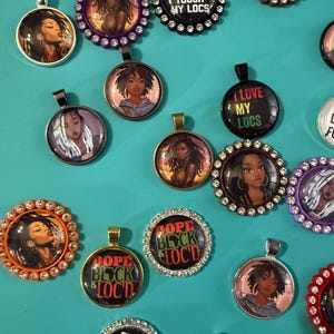 Loc Girl Charms