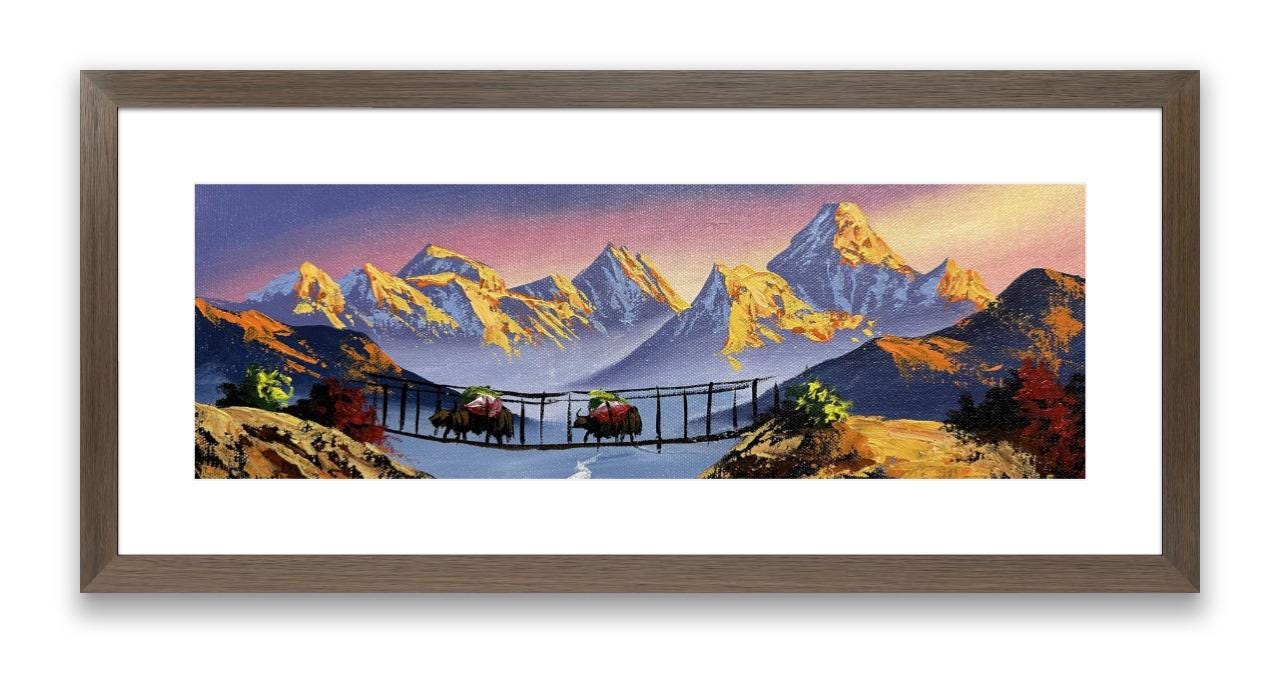 Annapurna painting - Etsy 日本