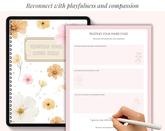 Trusting Your Inner Child Planner | Printable Planner PDF | Instant Download