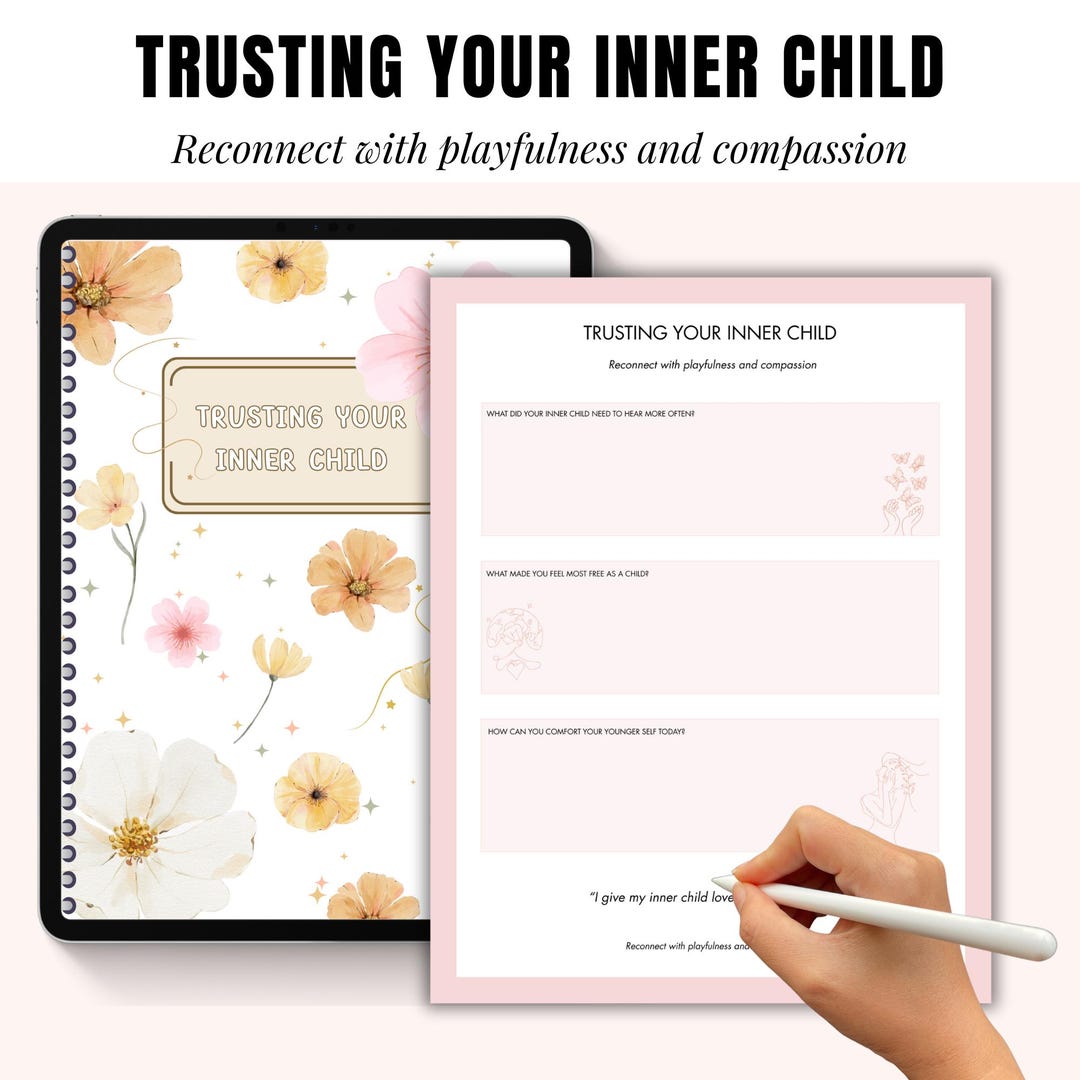 Writing Planner Children.pdf Trusting Your Inner Child Planner | Printable Planner PDF | Instant ...