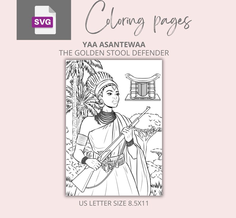 yaa-asantewaa-coloring-page-svg-golden-stool-warrior-ashanti-queen