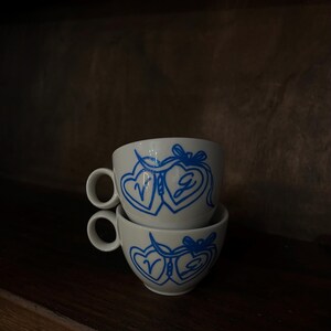 Custom Hand Painted Coffee cup