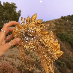 Sundream Mermaid Crown Festival Inspired Seashell Tiara image 1