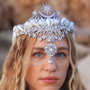 Queen of Cosmos Mermaid Crown