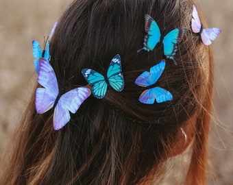 Assorted Fairy Butterfly Hair Clips -  Ready to Ship