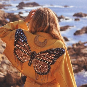 Butterfly Patch for Jacket DIY image 1