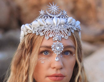 Queen of Cosmos Mermaid Crown