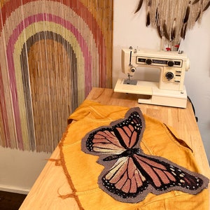 Butterfly Patch for Jacket DIY zdjęcie 5