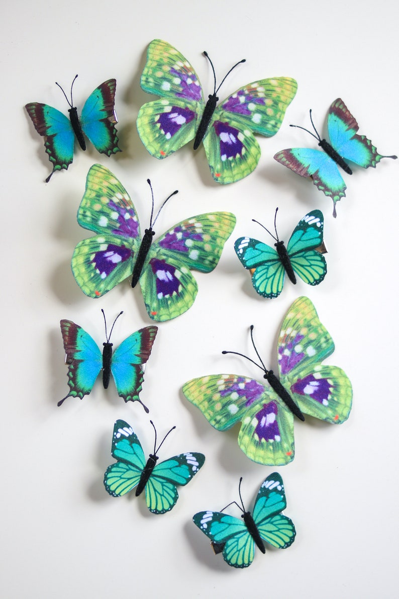 Tal der Nymphen Schmetterling Haarspangen Backorder Bild 4