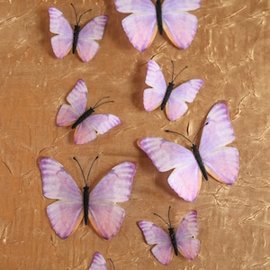 Heart of Amethyst Butterfly Hair Clips image 7