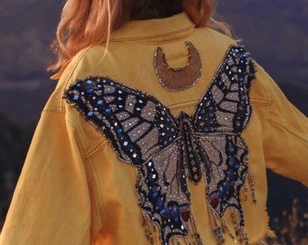 Theresa Butterfly Jacket - Made to Order - Upcycled