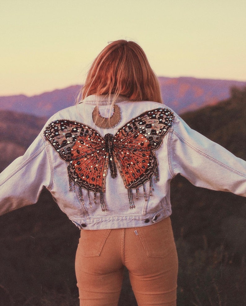 Fossil Butterfly Blouse, Celestial