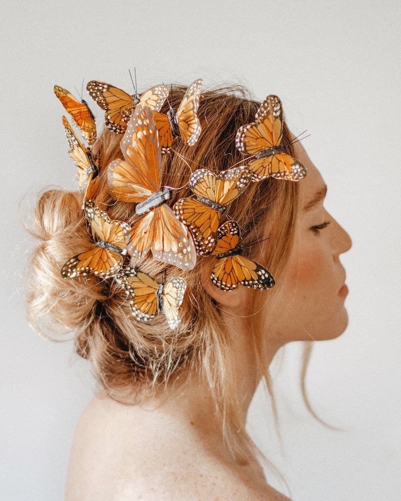 Butterfly Fairy Hair Clip & Comb Set Etsy